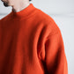 Name. FRENCH WOOL MOCKNECK KNIT SWEATER