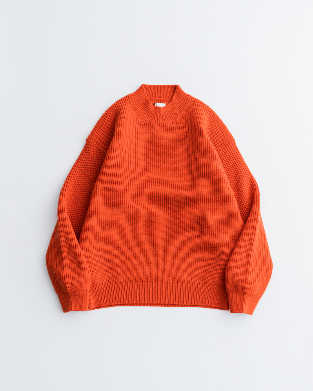 Name. FRENCH WOOL MOCKNECK KNIT SWEATER