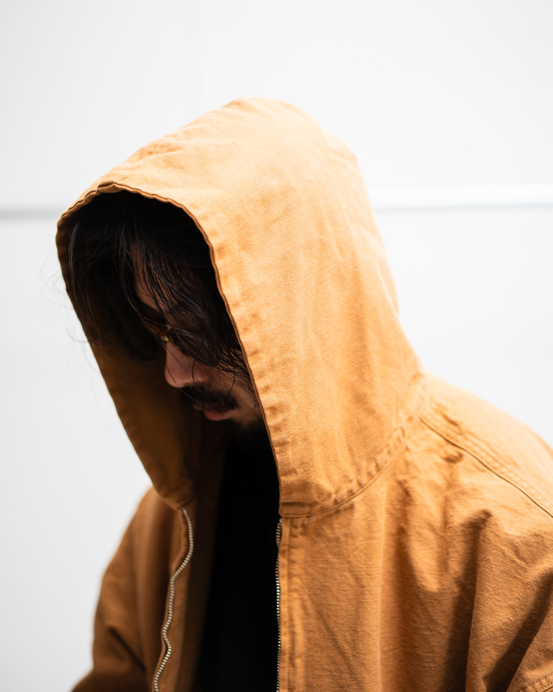 refomed  "KINCHAKU" DUCK HOODIE