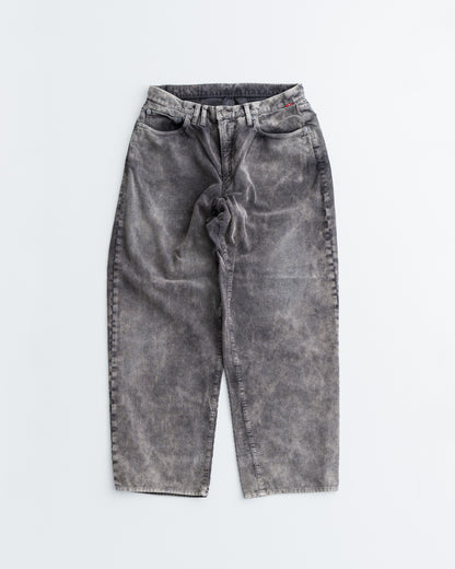 ANACHRONORM SULFUR DYED CORDUROY 5P WIDE PANTS AN325-W