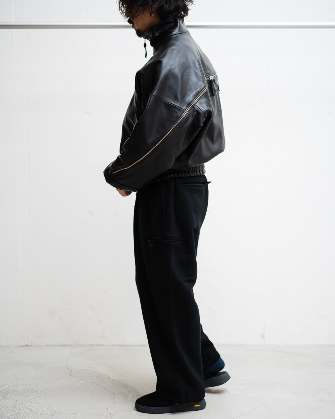 ROTOL LEATHER VENTILATION BLOUSON