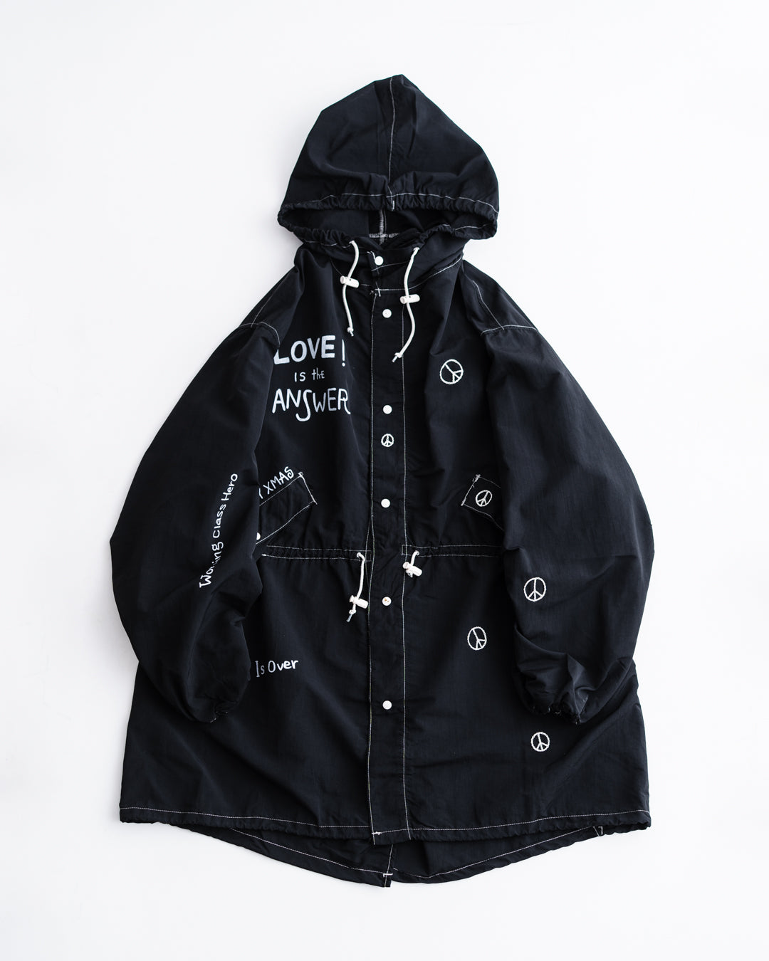 THRIFTY LOOK DOODLE SNOW PARKA