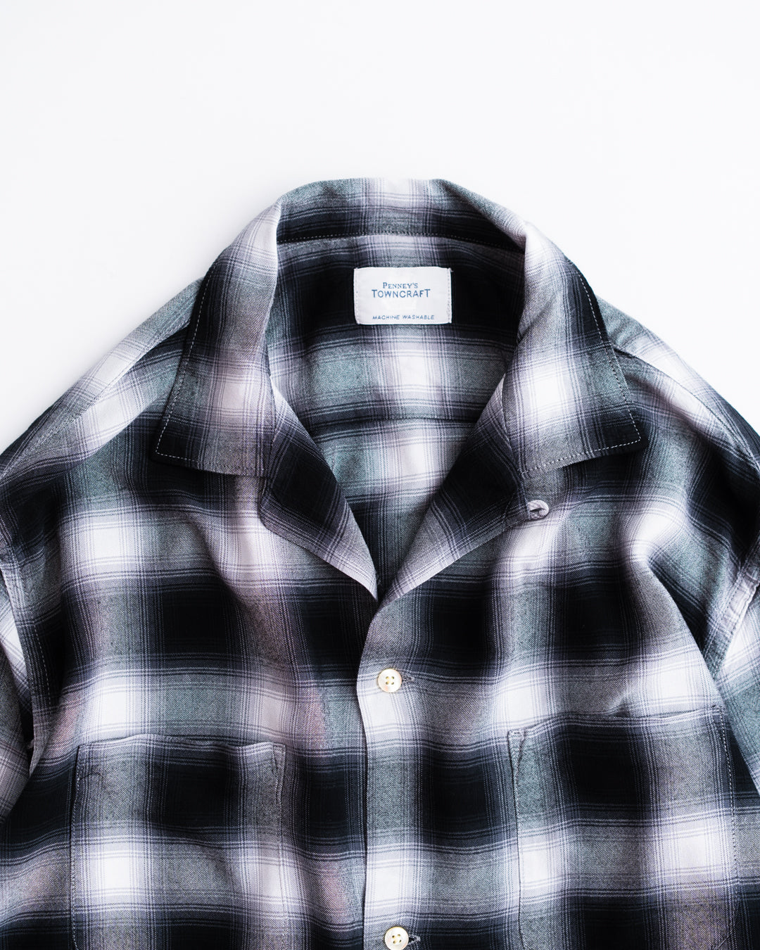 TOWNCRAFT 60s LOOP COLLAR SHIRT