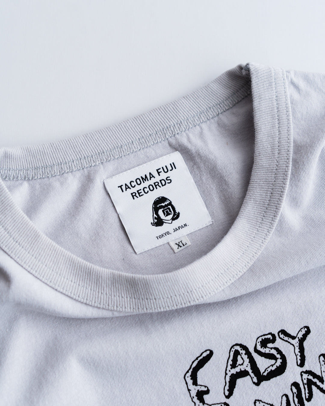 TACOMA FUJI RECORDS EASY LISTENING HERE LS Tee designed by Tomoo Gokita