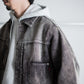 ANACHRONORM SULFUR DYED CORDUROY FRONT TUCK JACKET