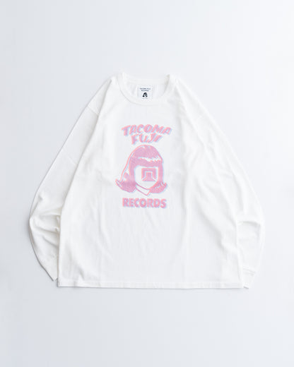[LAST 1] TACOMA FUJI RECORDS TACOMA FUJI RECORDS LOGO LS Tee designed by Tomoo Gokita