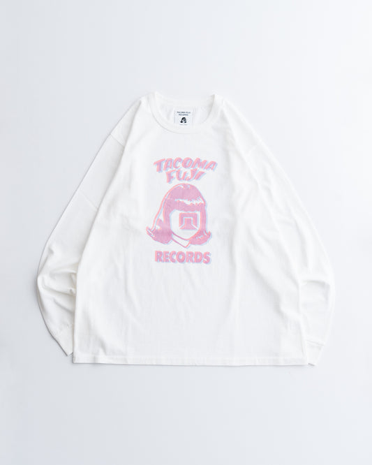 TACOMA FUJI RECORDS TACOMA FUJI RECORDS LOGO LS Tee designed by Tomoo Gokita