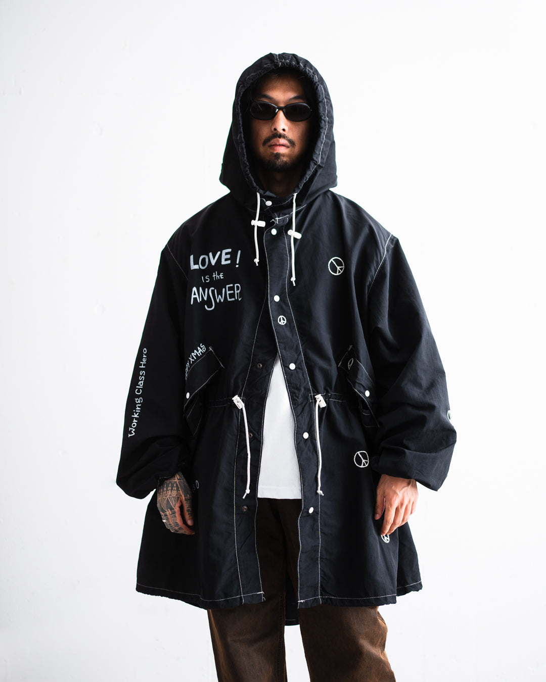 THRIFTY LOOK DOODLE SNOW PARKA