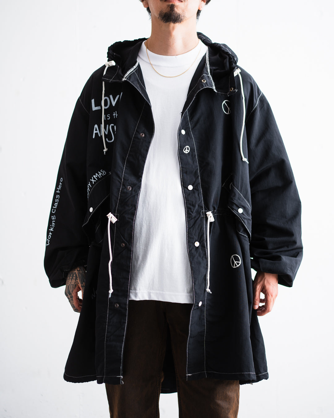THRIFTY LOOK DOODLE SNOW PARKA