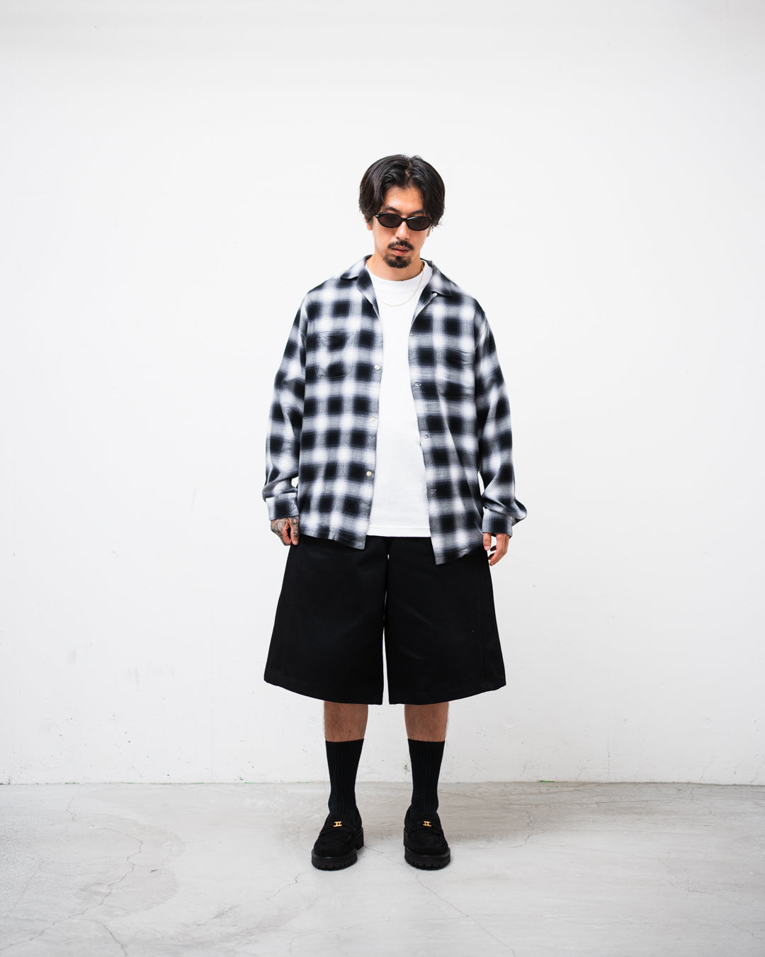 TOWNCRAFT 60s LOOP COLLAR SHIRT