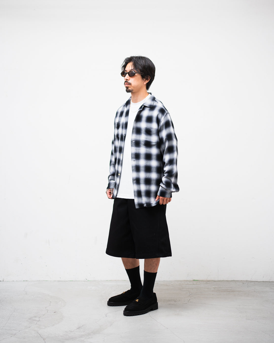 TOWNCRAFT 60s LOOP COLLAR SHIRT