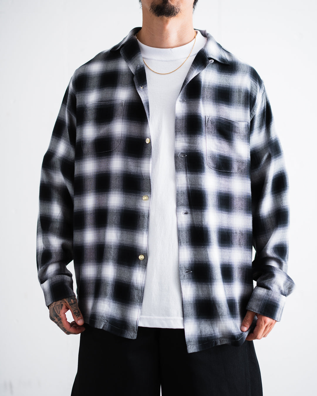 TOWNCRAFT 60s LOOP COLLAR SHIRT