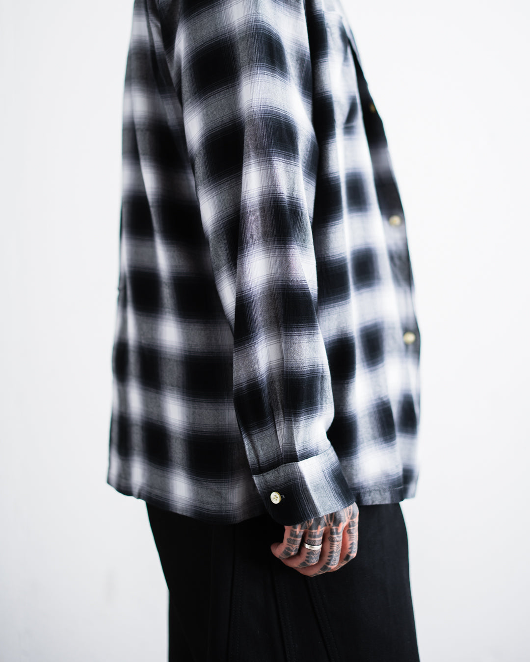 TOWNCRAFT 60s LOOP COLLAR SHIRT