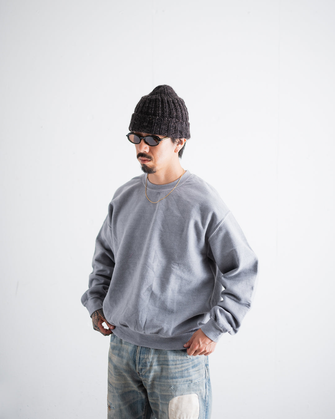 TOWNCRAFT 90s PIGMENT CREW SWEAT