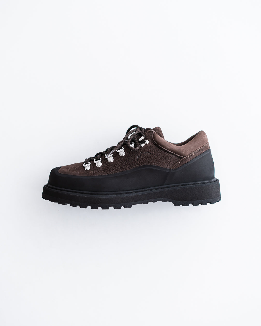 DIEMME CORNARO GOMMA - DARK FALLOW STRUCTURED NUBUCK