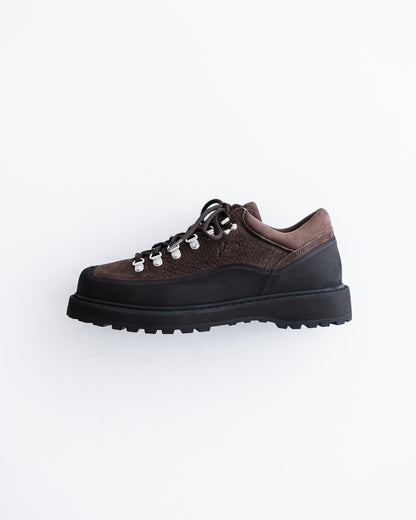 DIEMME CORNARO GOMMA - DARK FALLOW STRUCTURED NUBUCK