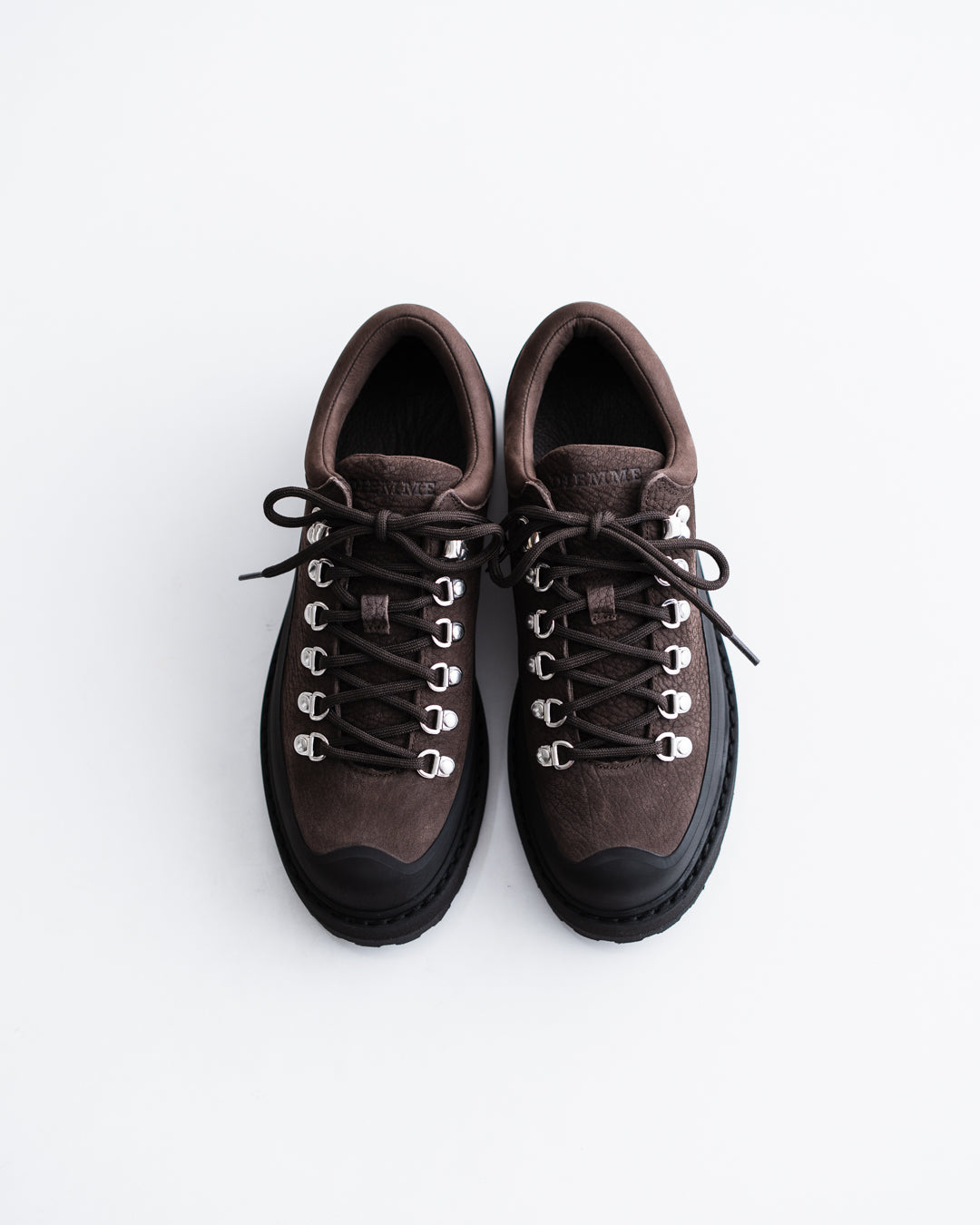 DIEMME CORNARO GOMMA - DARK FALLOW STRUCTURED NUBUCK