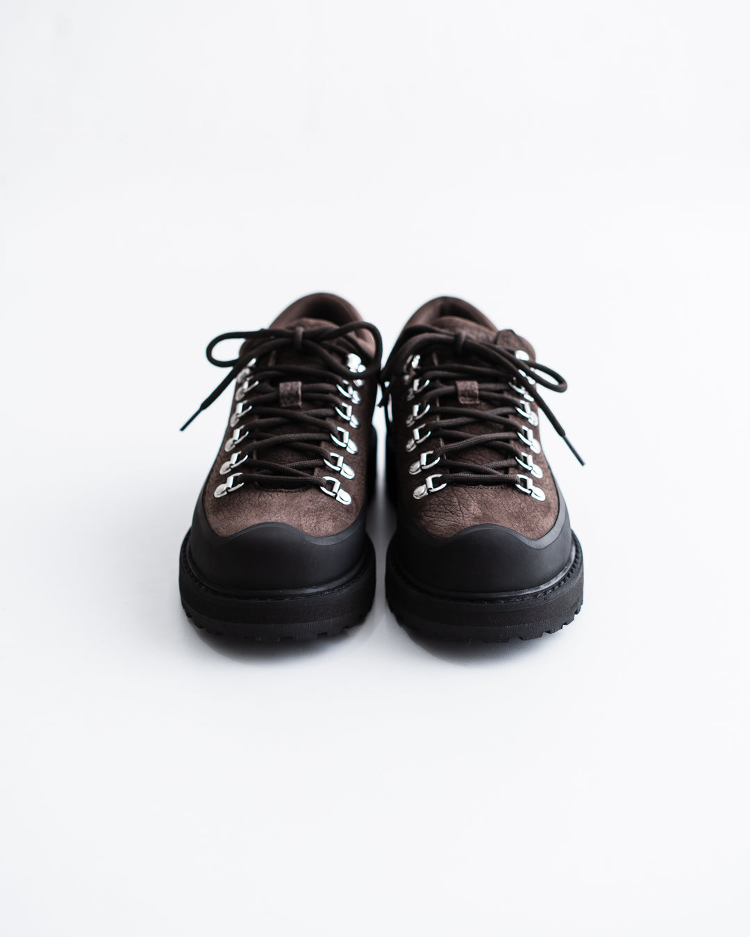 DIEMME CORNARO GOMMA - DARK FALLOW STRUCTURED NUBUCK