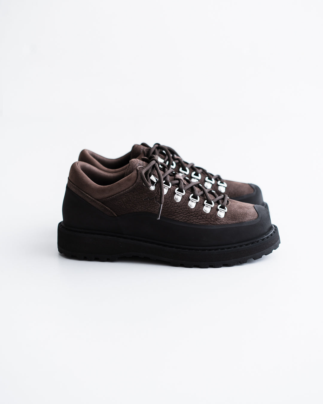 DIEMME CORNARO GOMMA - DARK FALLOW STRUCTURED NUBUCK