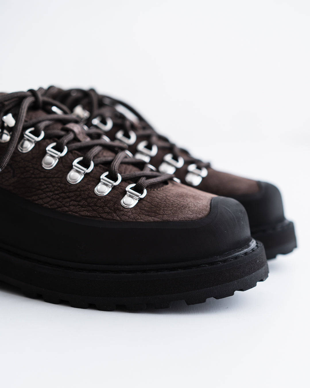 DIEMME CORNARO GOMMA - DARK FALLOW STRUCTURED NUBUCK