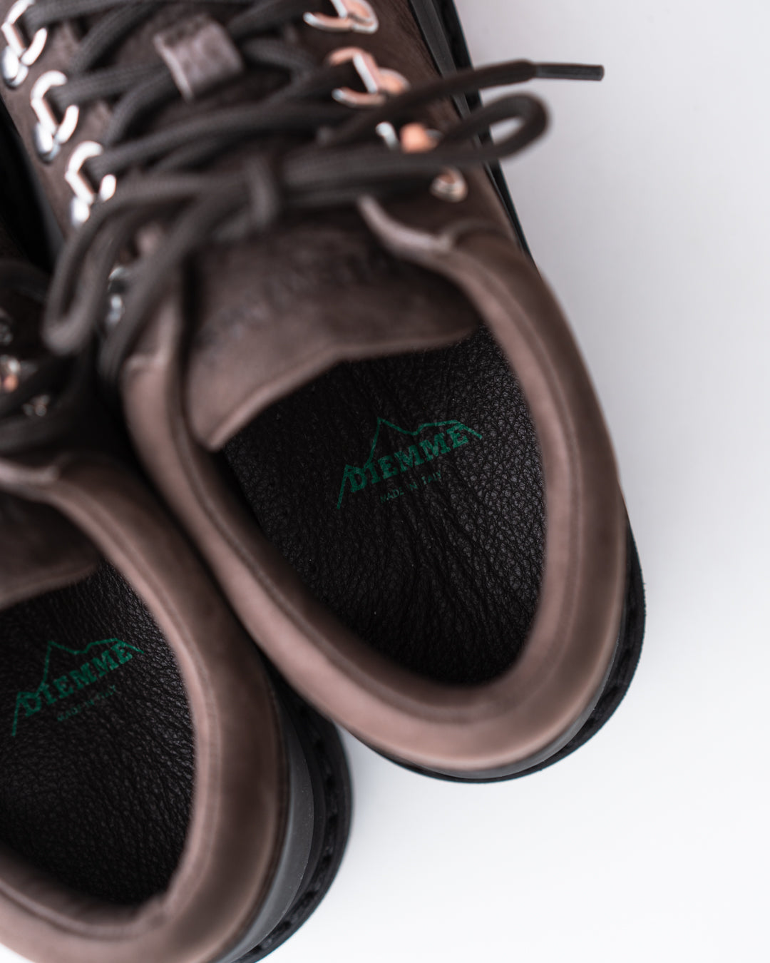 DIEMME CORNARO GOMMA - DARK FALLOW STRUCTURED NUBUCK