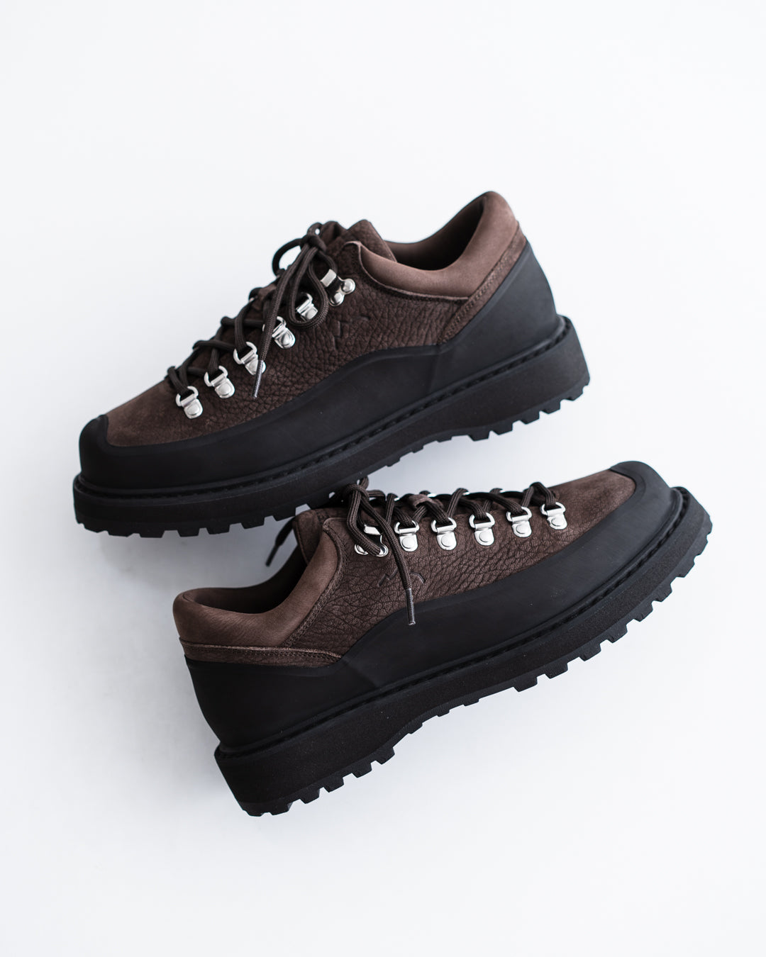 DIEMME CORNARO GOMMA - DARK FALLOW STRUCTURED NUBUCK