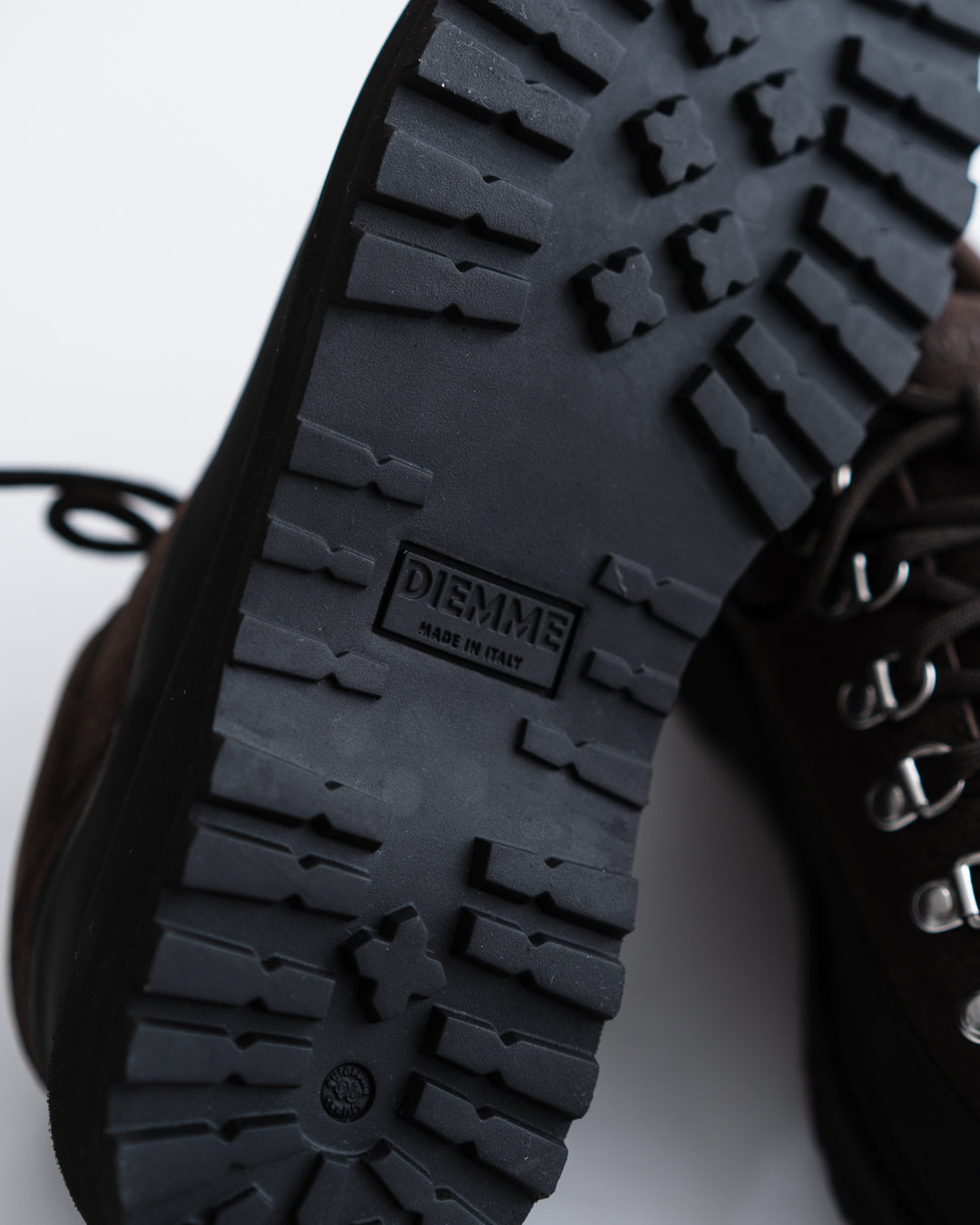 DIEMME CORNARO GOMMA - DARK FALLOW STRUCTURED NUBUCK
