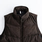 CCU PADDING VEST - COW NUBUCK