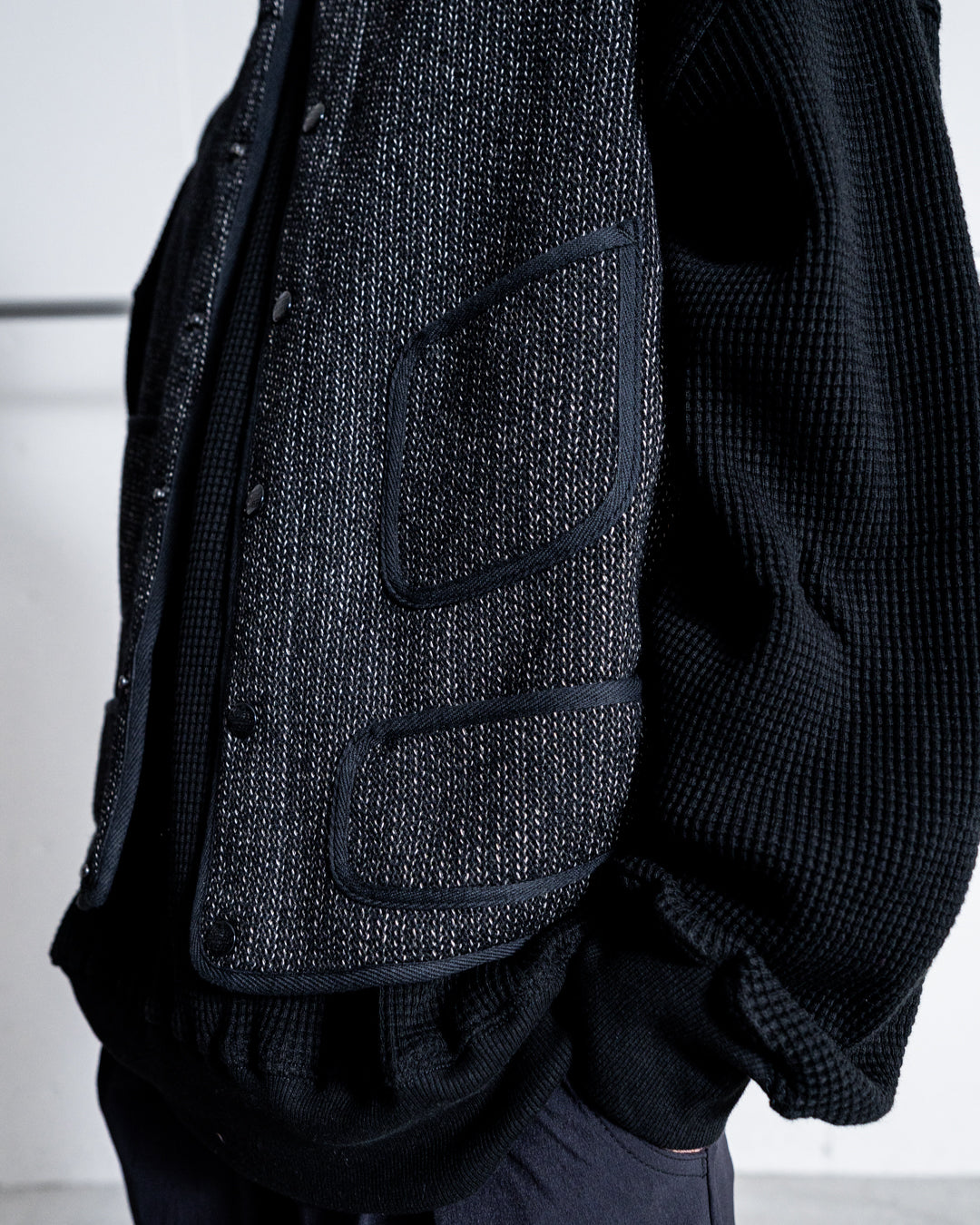 BROWN’S BEACH JACKET 524-LOW NECK VEST