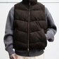 CCU PADDING VEST - COW NUBUCK