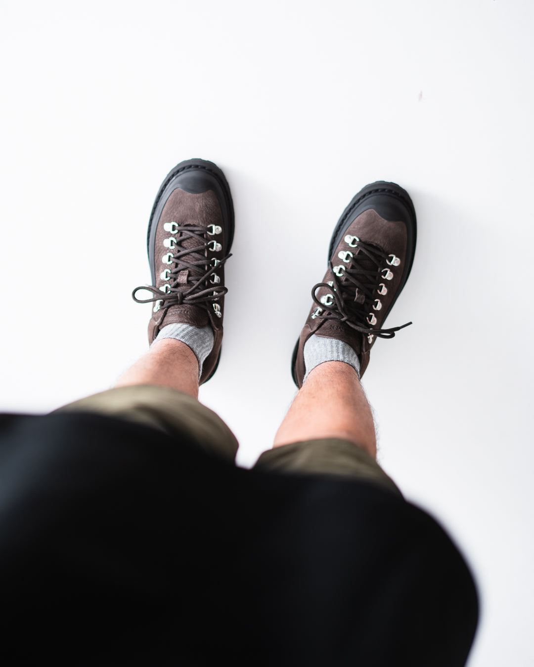 DIEMME CORNARO GOMMA - DARK FALLOW STRUCTURED NUBUCK