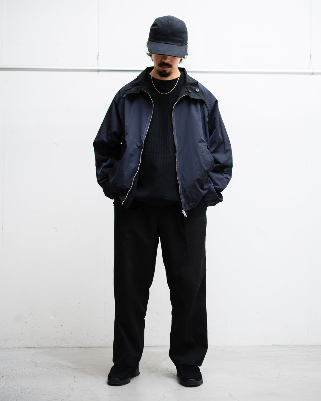 [LAST 1] Name. REVERSIBLE HARRINGTON JACKET : IRREGULAR INSIDE OUT