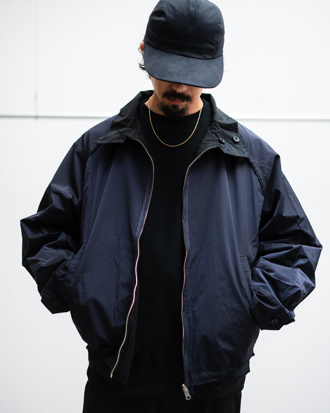 Name.(ネーム) REVERSIBLE HARRINGTON JACKET : IRREGULAR INSIDE OUT