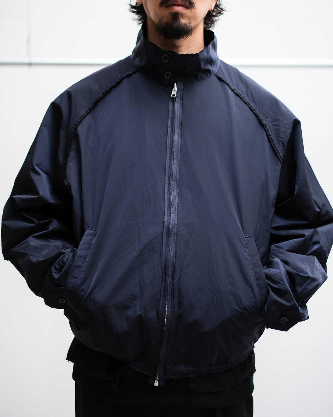[LAST 1] Name. REVERSIBLE HARRINGTON JACKET : IRREGULAR INSIDE OUT