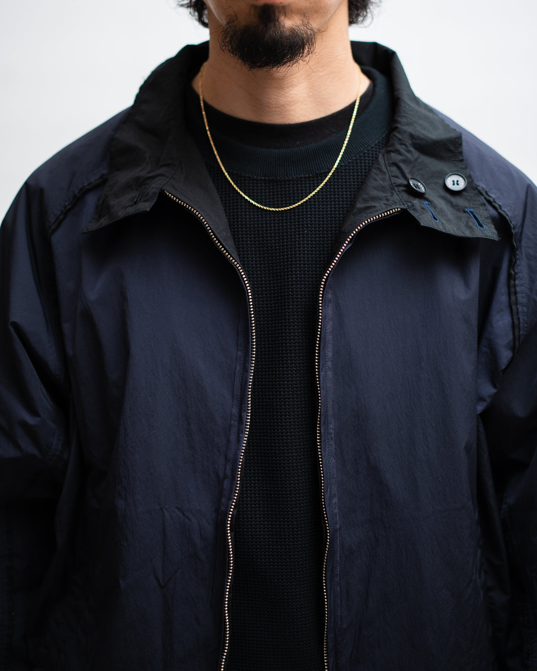 [LAST 1] Name. REVERSIBLE HARRINGTON JACKET : IRREGULAR INSIDE OUT
