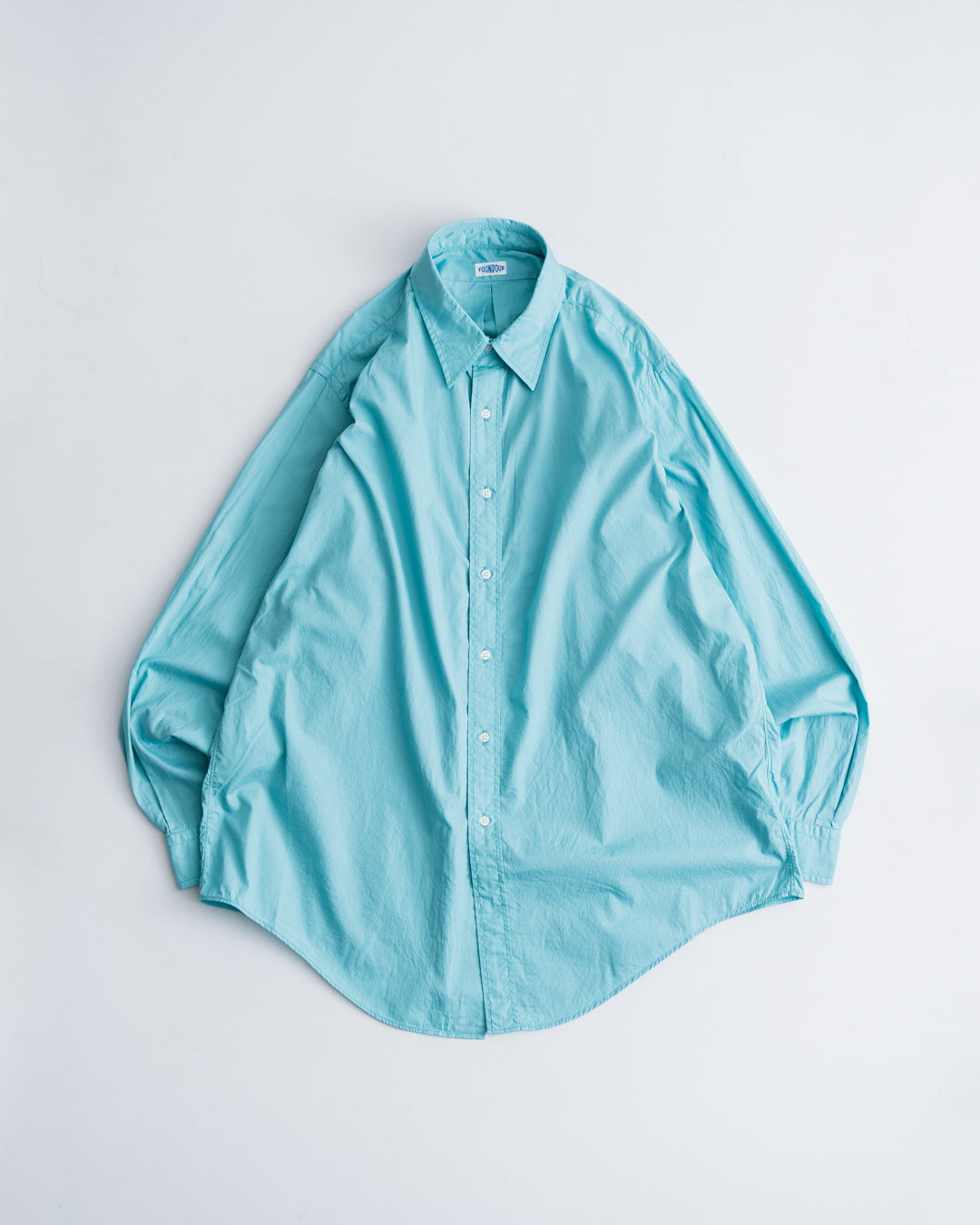 [8.22 sat 12:00 Release] FOUNDOUR COTTON BROAD REGULAR COLLAR SHIRT