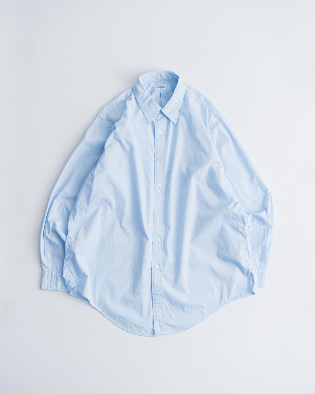[8.22 sat 12:00 Release] FOUNDOUR COTTON BROAD REGULAR COLLAR SHIRT