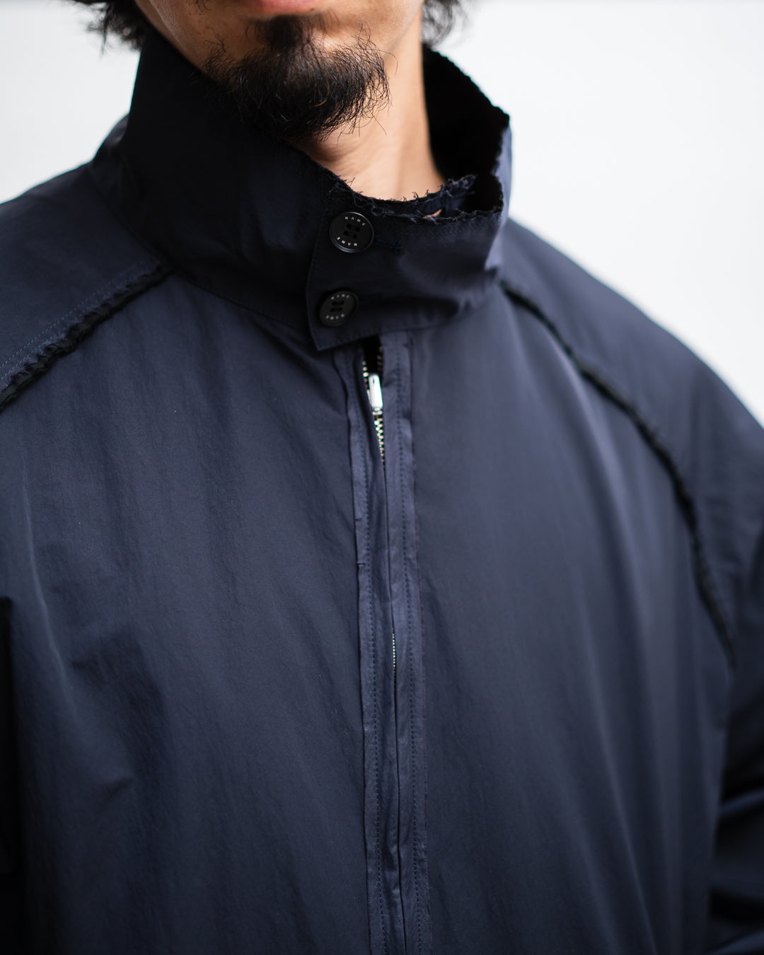 [LAST 1] Name. REVERSIBLE HARRINGTON JACKET : IRREGULAR INSIDE OUT