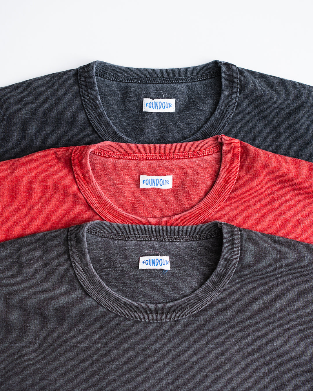 [8.22 sat 12:00 Release] FOUNDOUR COTTO0N BD FADE LONG SLEEVE TEE