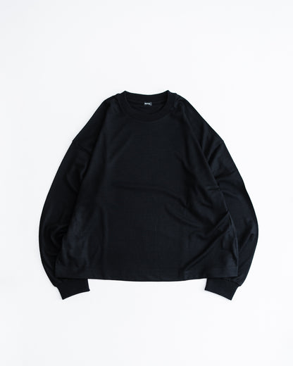 [8.22 sat 12:00 Release] ROTOL Wool Wide Long Sleeve Tee