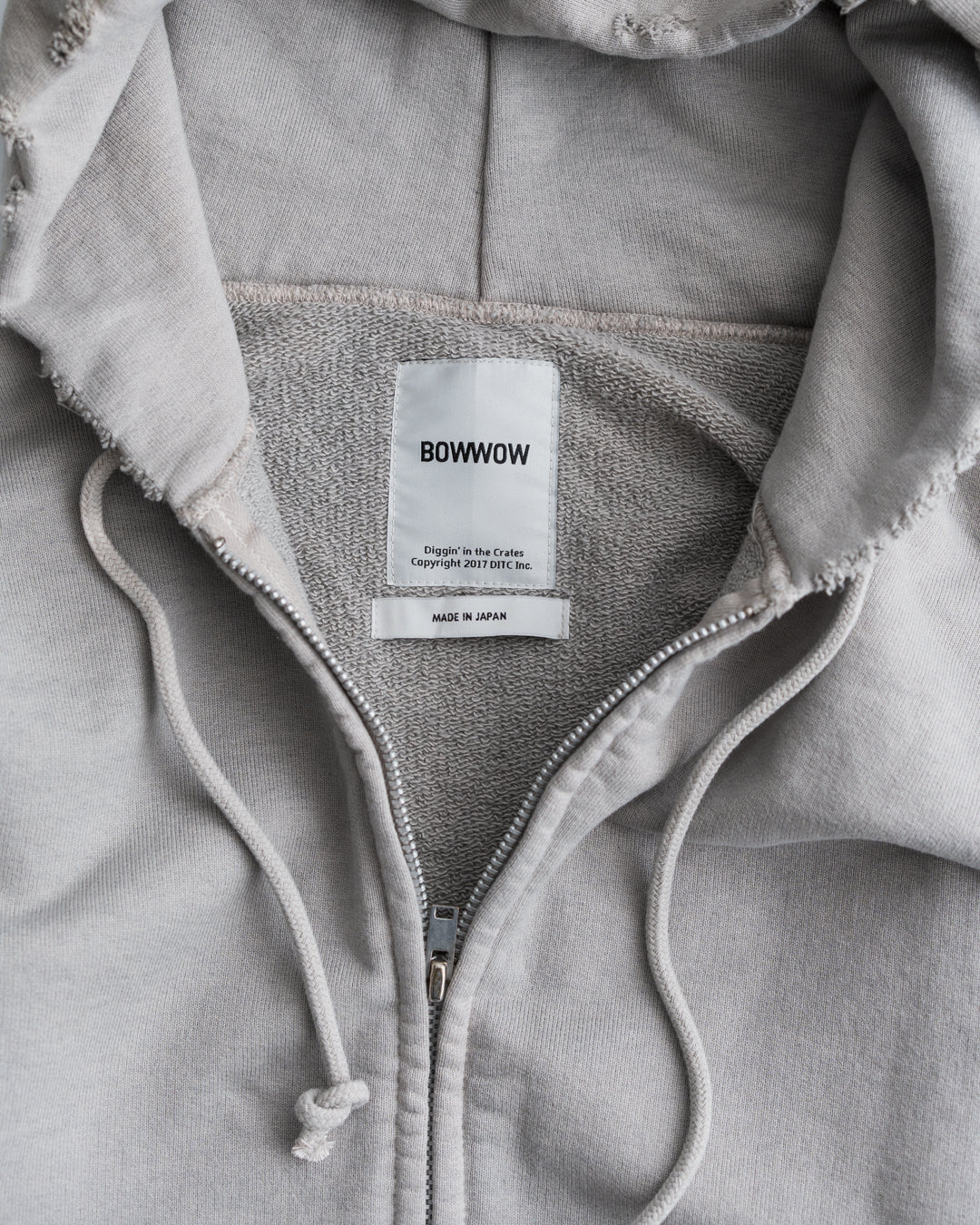 BOWWOW ZIP SWEAT HOODIE