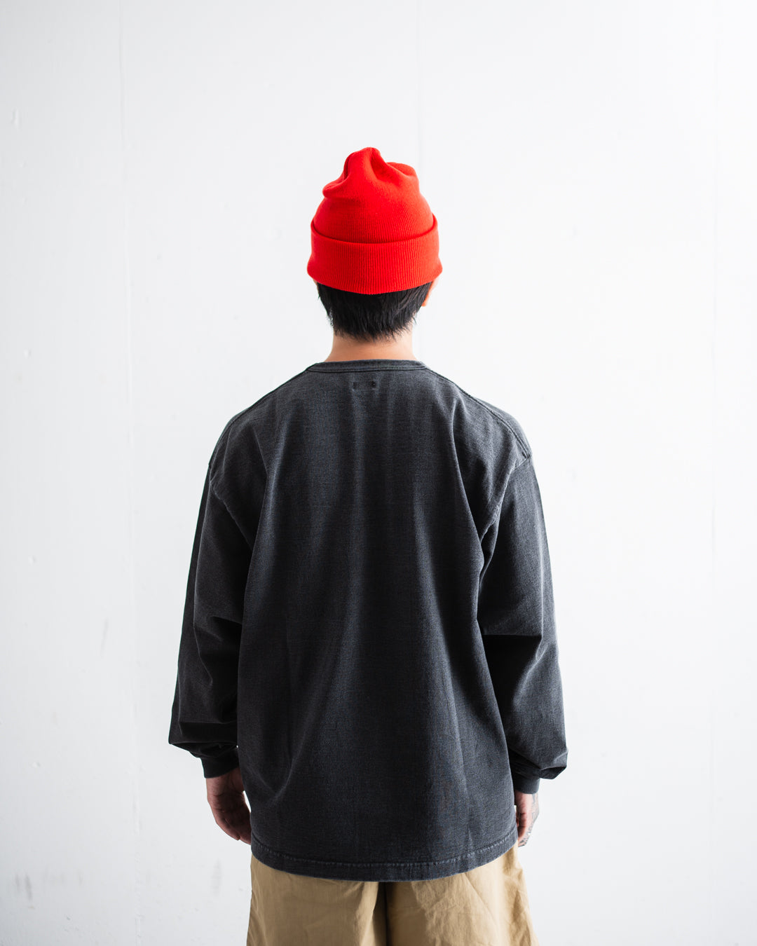 [8.22 sat 12:00 Release] FOUNDOUR COTTO0N BD FADE LONG SLEEVE TEE