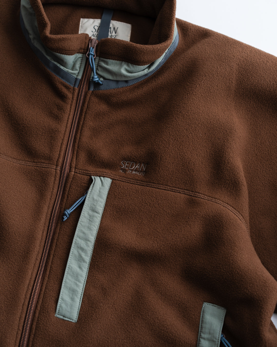 [10.18 sat 12:00 Release] SEDAN ALL-PURPOSE Fleece Full Zip Jacket