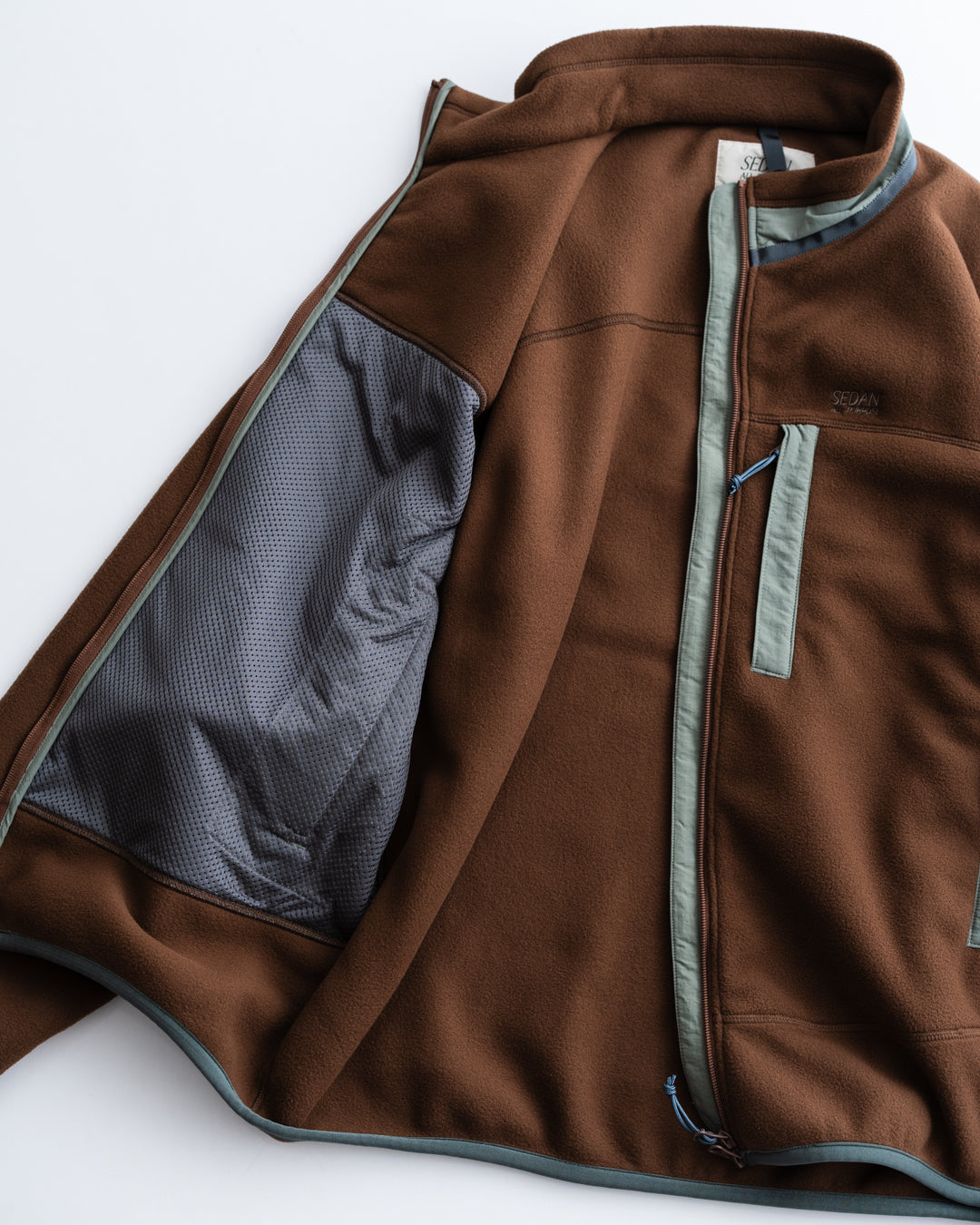 [10.18 sat 12:00 Release] SEDAN ALL-PURPOSE Fleece Full Zip Jacket