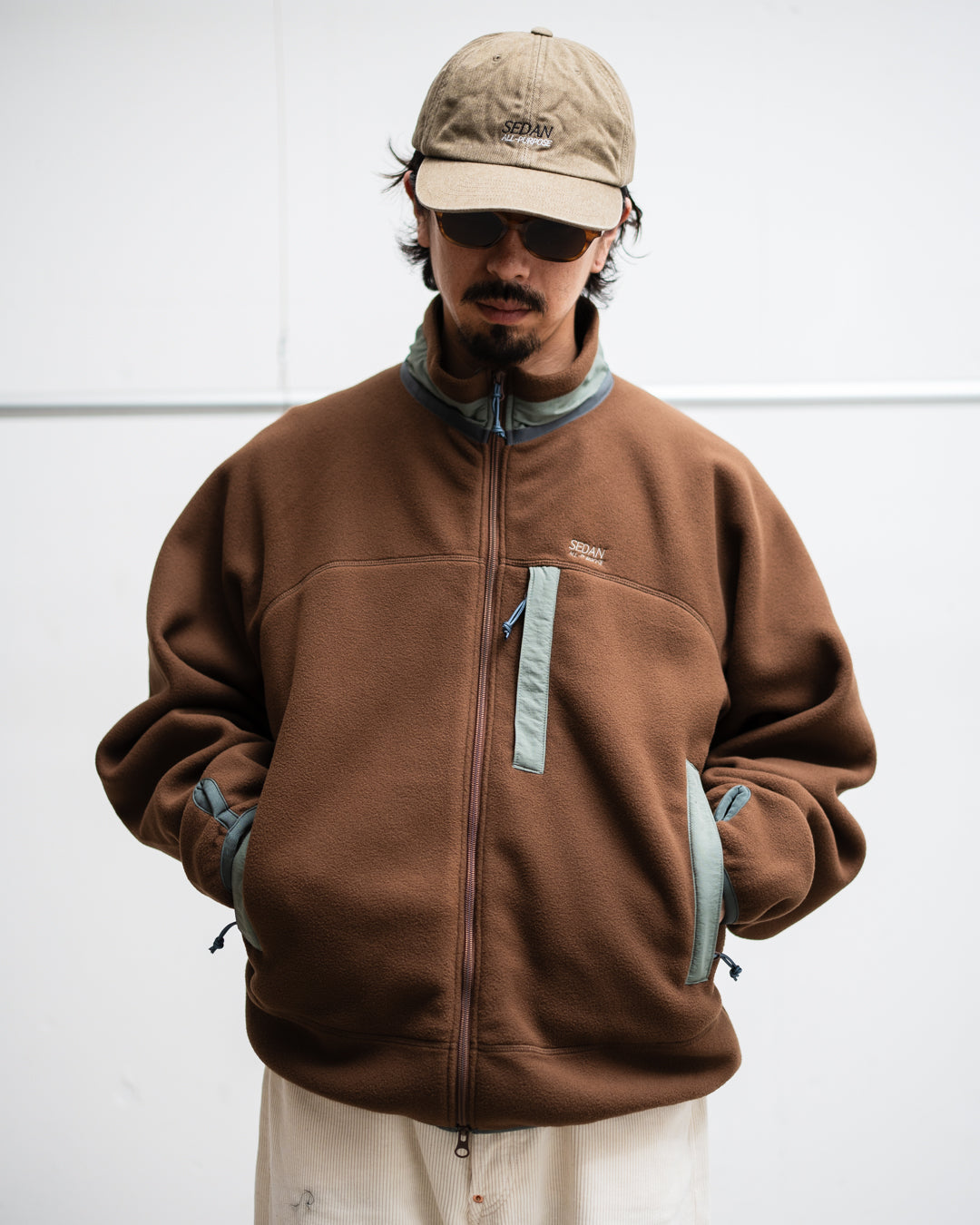 [10.18 sat 12:00 Release] SEDAN ALL-PURPOSE Fleece Full Zip Jacket