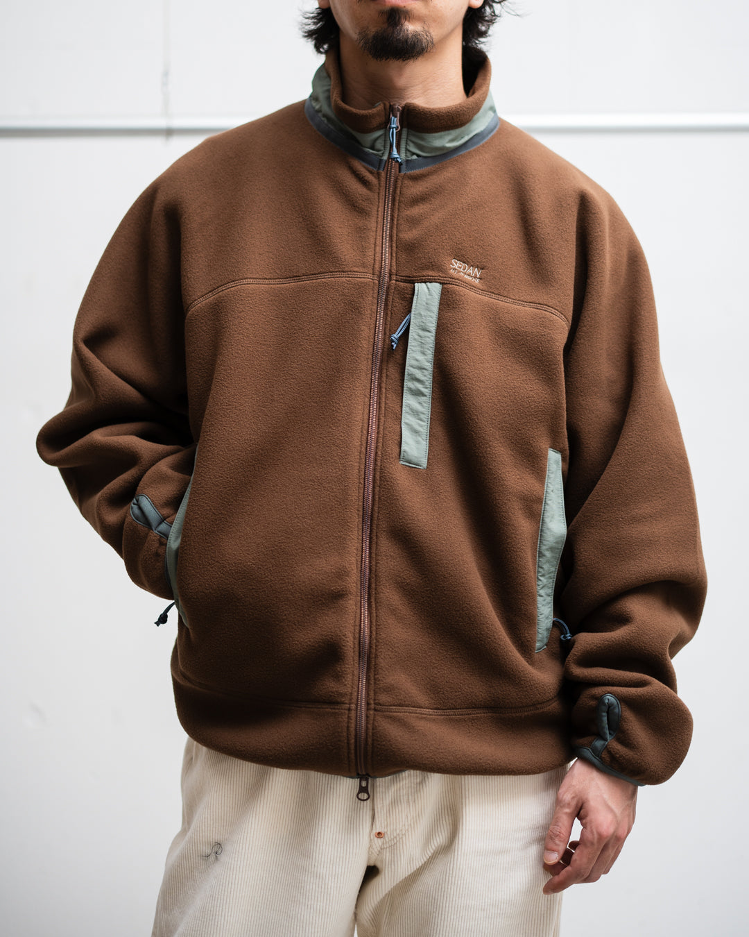[10.18 sat 12:00 Release] SEDAN ALL-PURPOSE Fleece Full Zip Jacket