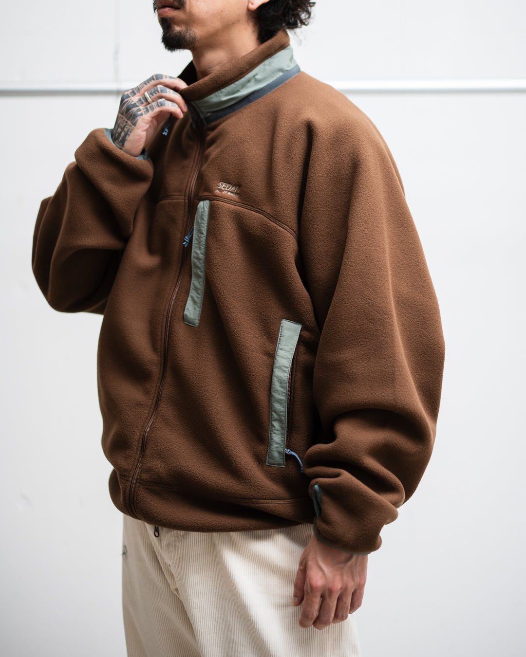 [10.18 sat 12:00 Release] SEDAN ALL-PURPOSE Fleece Full Zip Jacket