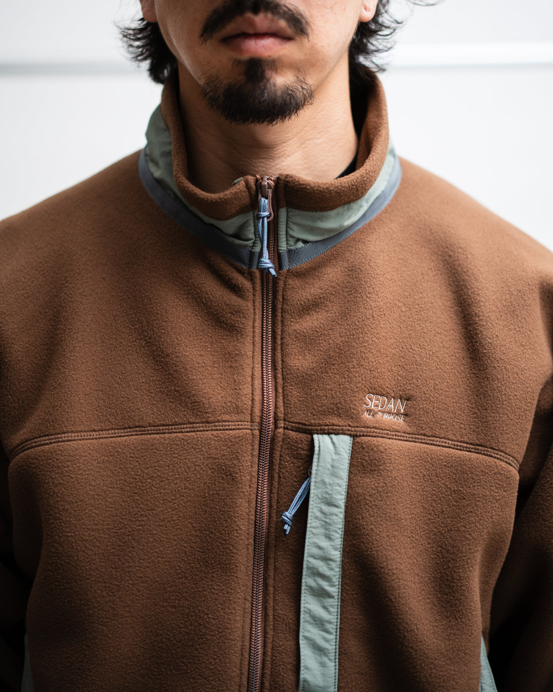[10.18 sat 12:00 Release] SEDAN ALL-PURPOSE Fleece Full Zip Jacket