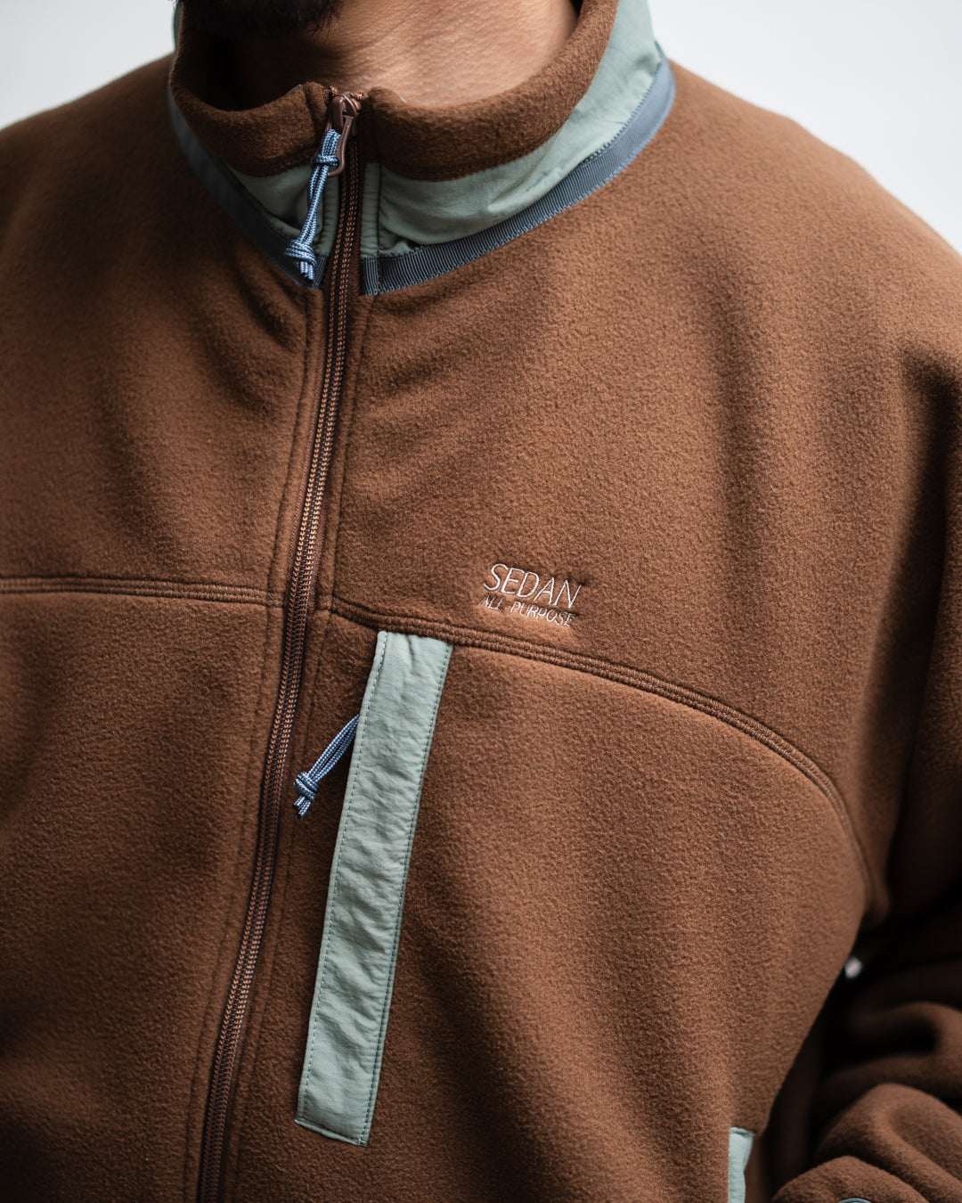 [10.18 sat 12:00 Release] SEDAN ALL-PURPOSE Fleece Full Zip Jacket