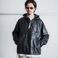 CCU × Sand Waterr ORGANIZED HOODED PULLOVER (BLACK)